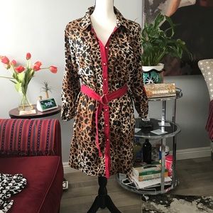 Olive Oak Leopard 🐆 long shirt.